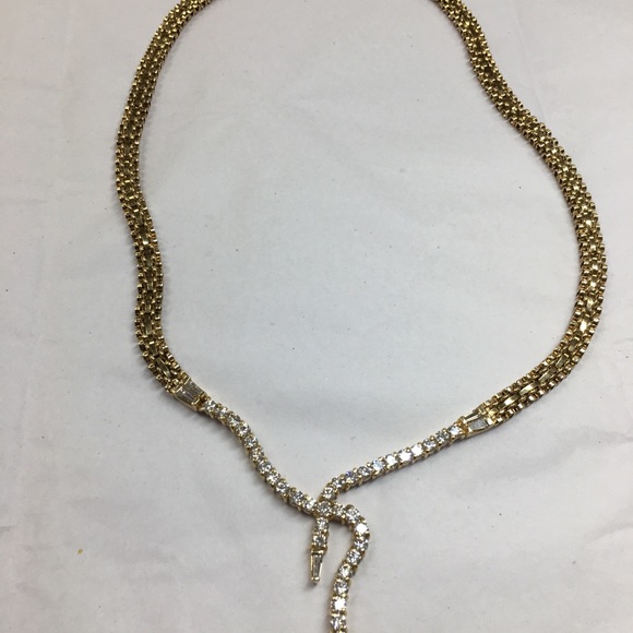 NEW 14K Gold diamonds necklace - Picture 4 of 8